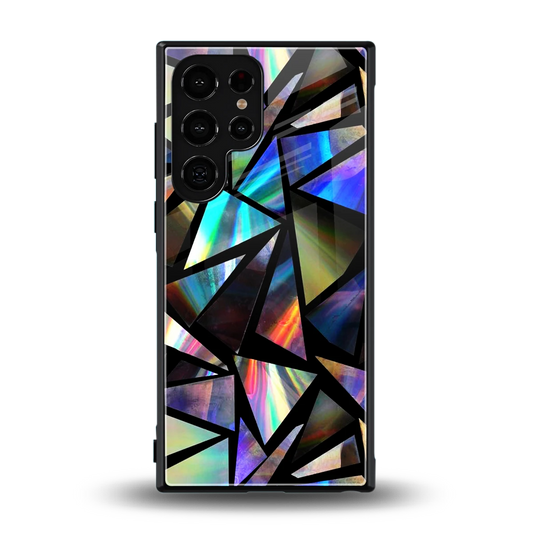 Shattered Luxe back phone cover | glass case for samsung galaxy s23 ultra