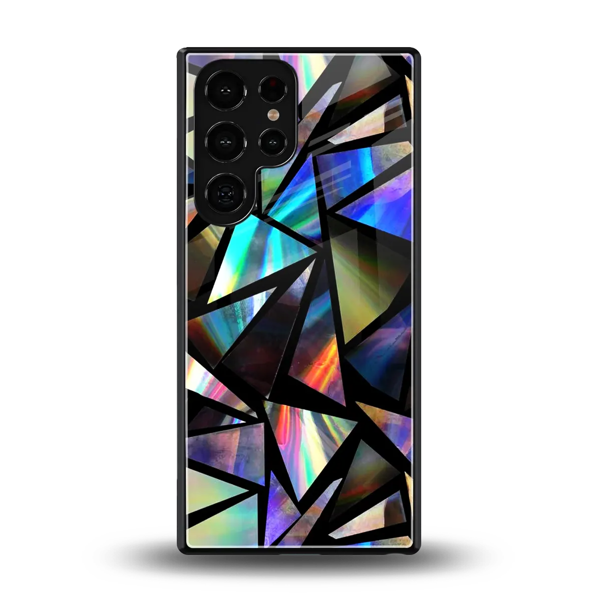 Shattered Luxe back phone cover | glass case for samsung galaxy s25 ultra