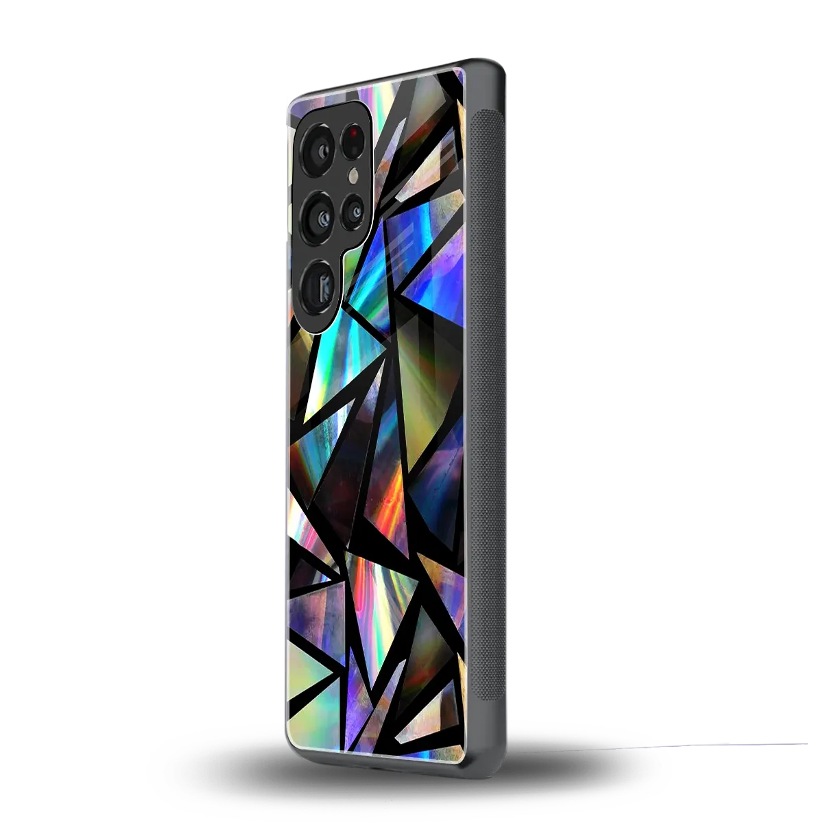 Shattered Luxe samsung galaxy s25 ultra mobile cover | shockproof glass phone case