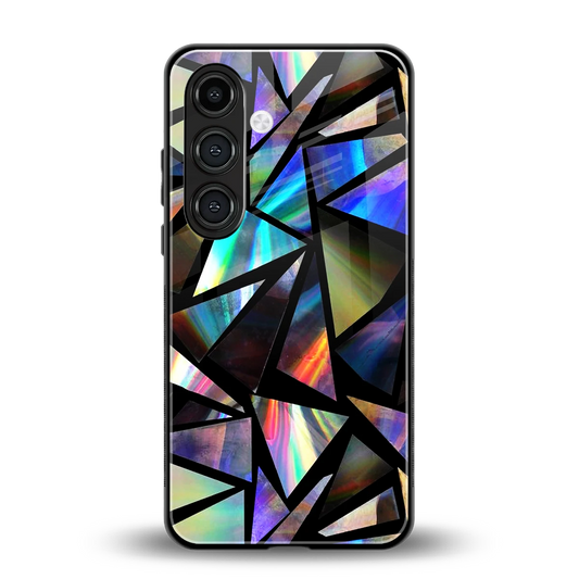 Shattered Luxe back phone cover | glass case for samsung galaxy s25