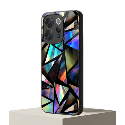 Shattered Luxe vivo v70 elite mobile cover | shockproof glass phone case