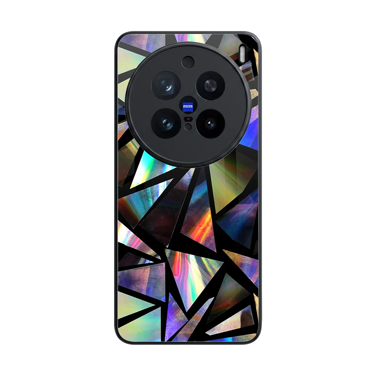 Shattered Luxe back phone cover | glass case for vivo x200 pro
