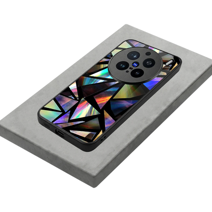 Shattered Luxe stylish phone case for vivo x200 pro | glossy glass and slim fit