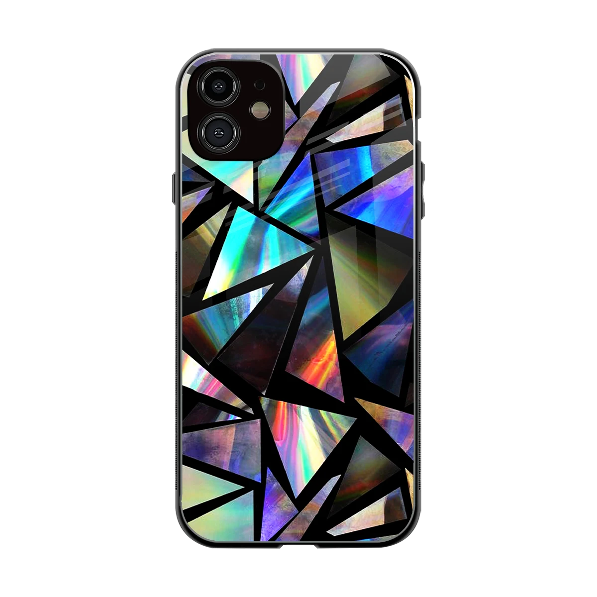 Shattered Luxe back phone cover | glass case for iphone 11