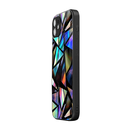 Shattered Luxe iphone 11 mobile cover | shockproof glass phone case