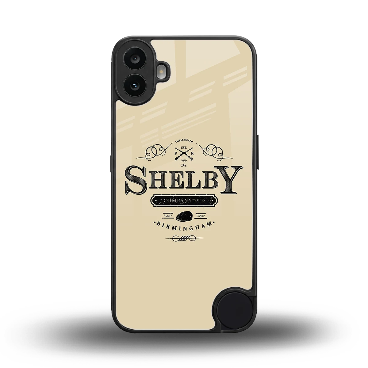 Shelby back phone cover | glass case for cmf nothing phone 1