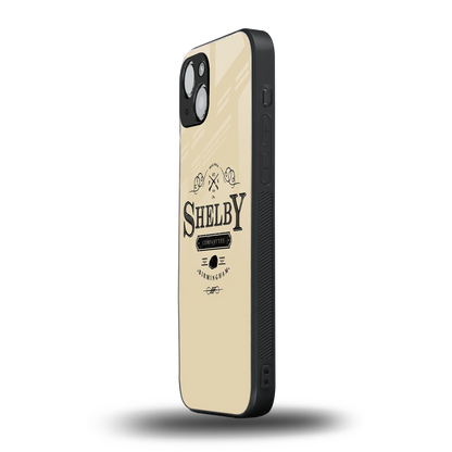 Shelby iphone 14 plus mobile cover | shockproof glass phone case