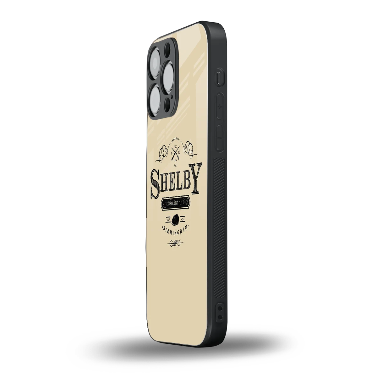 Shelby iphone 16 pro max mobile cover | shockproof glass phone case