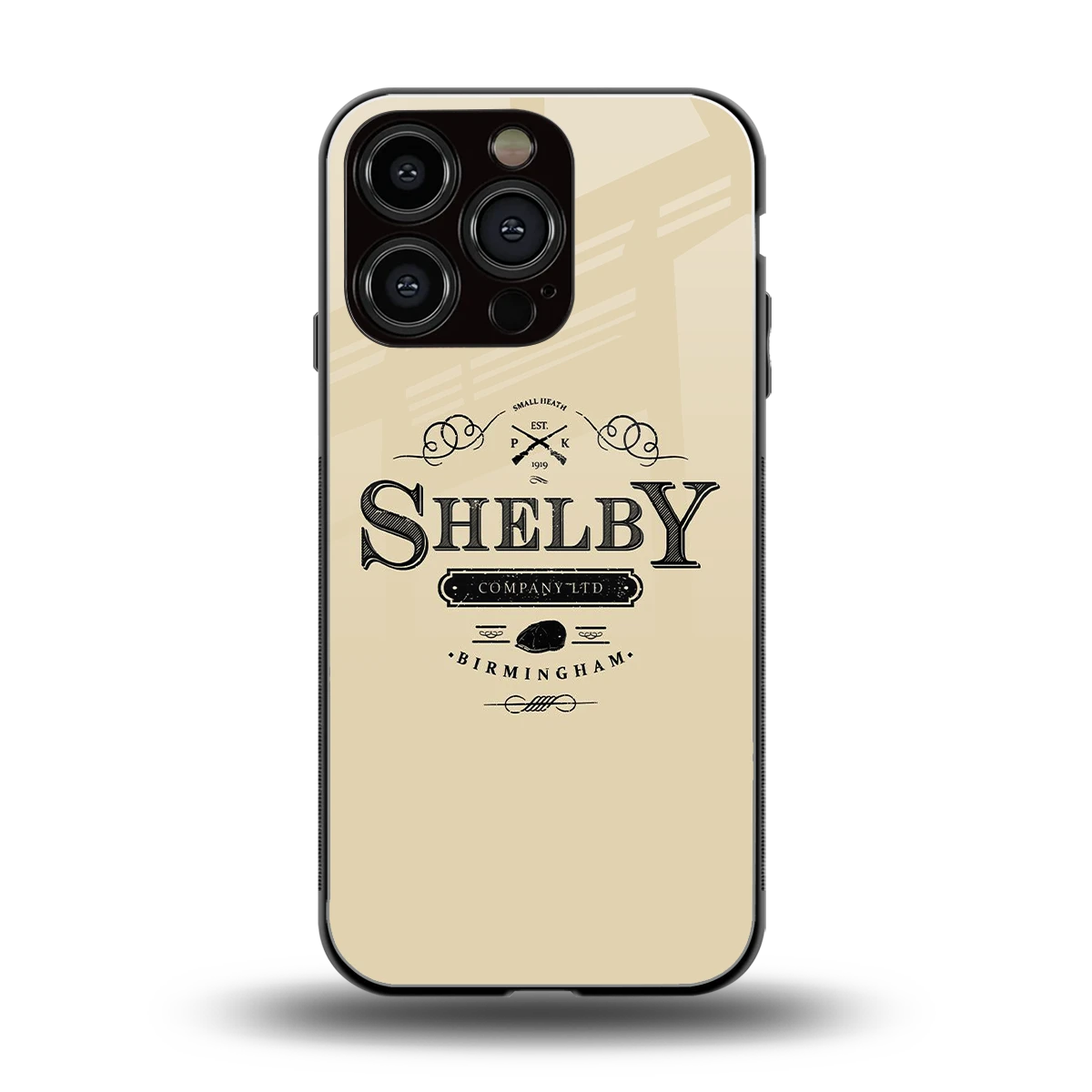 Shelby back phone cover | glass case for iphone 16 pro