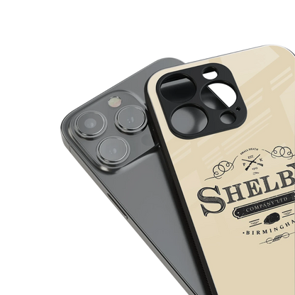 Shelby stylish phone case for iphone 14 pro max | glossy glass and slim fit
