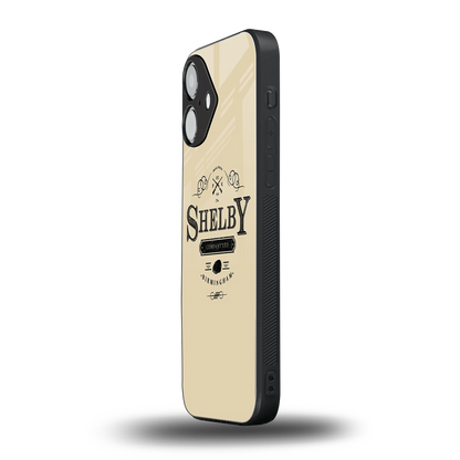 Shelby iPhone 16 mobile cover | shockproof glass phone case