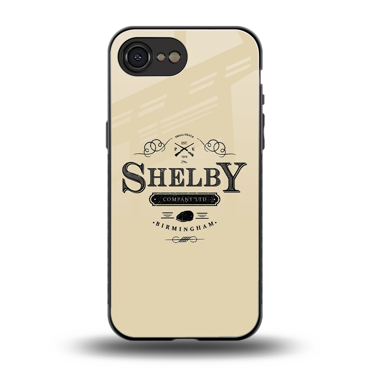 Shelby back phone cover | glass case for iphone 17e