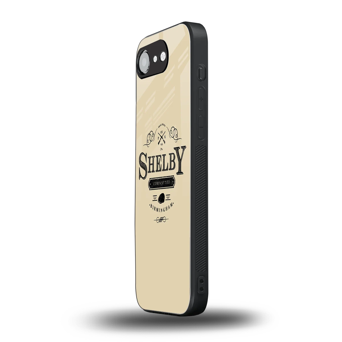 Shelby iphone 16e mobile cover | shockproof glass phone case