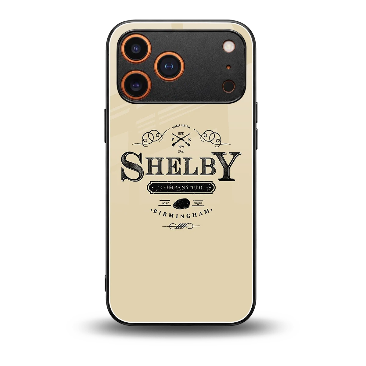 Shelby back phone cover | glass case for iphone 17 pro