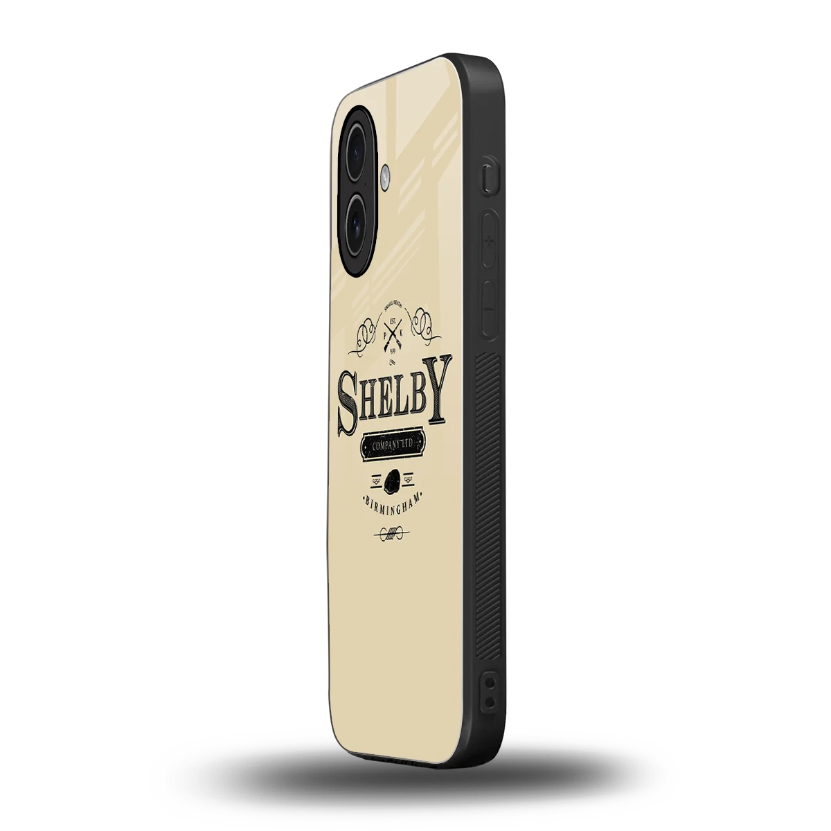 Shelby iphone 17 mobile cover | shockproof glass phone case
