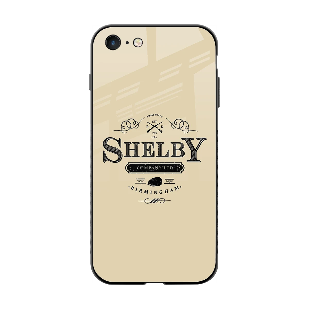 Shelby back phone cover | glass case for iphone 7