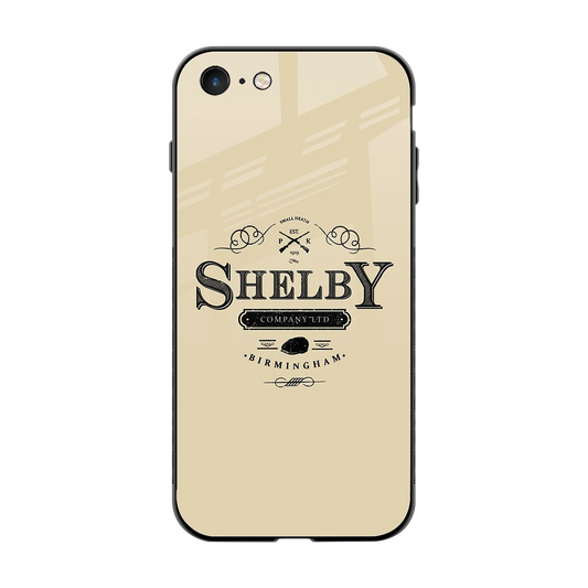 Shelby back phone cover | glass case for iphone 7