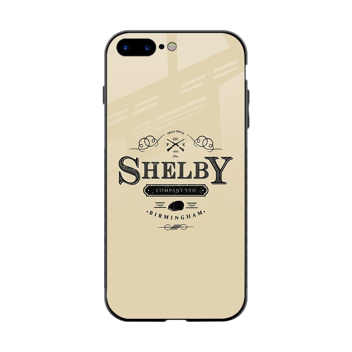 Shelby back phone cover | glass case for iphone 8 plus
