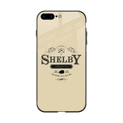 Shelby back phone cover | glass case for iphone 8 plus