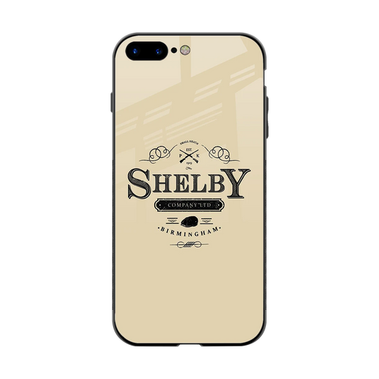 Shelby back phone cover | glass case for iphone 8 plus