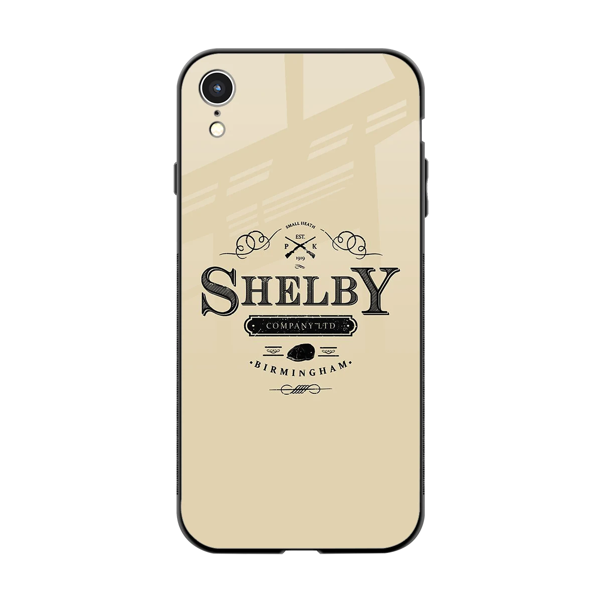 Shelby back phone cover | glass case for iphone xr