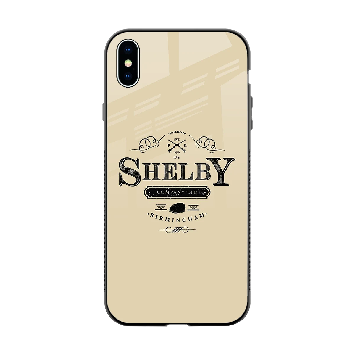 Shelby back phone cover | glass case for iphone xs max