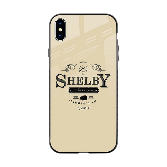 Shelby back phone cover | glass case for iphone xs max