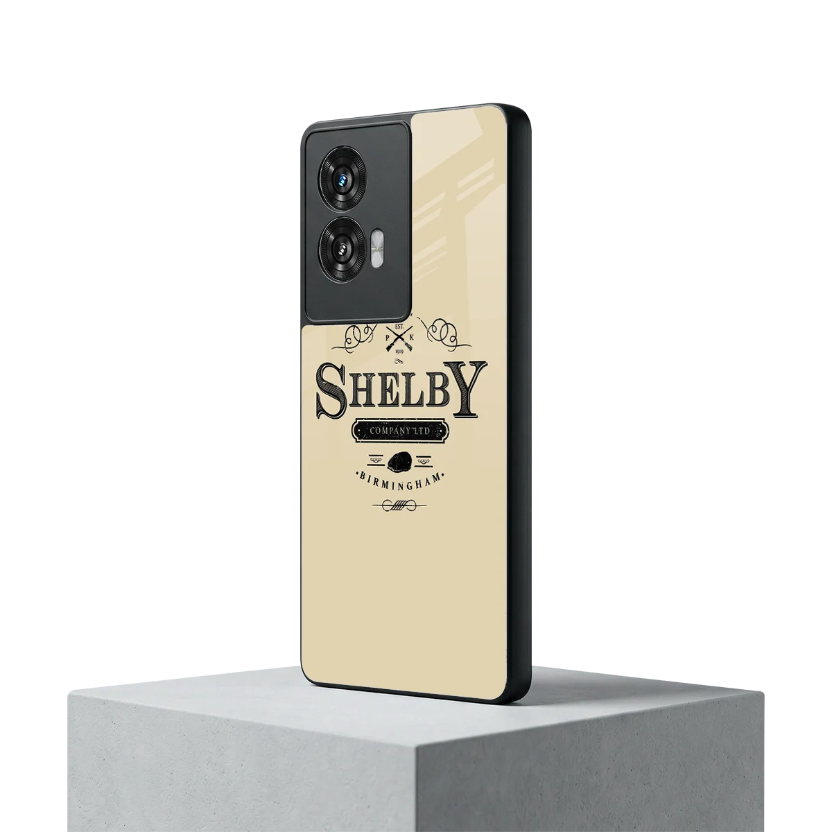 Shelby motorola edge 50 fusion mobile cover | shockproof glass phone case