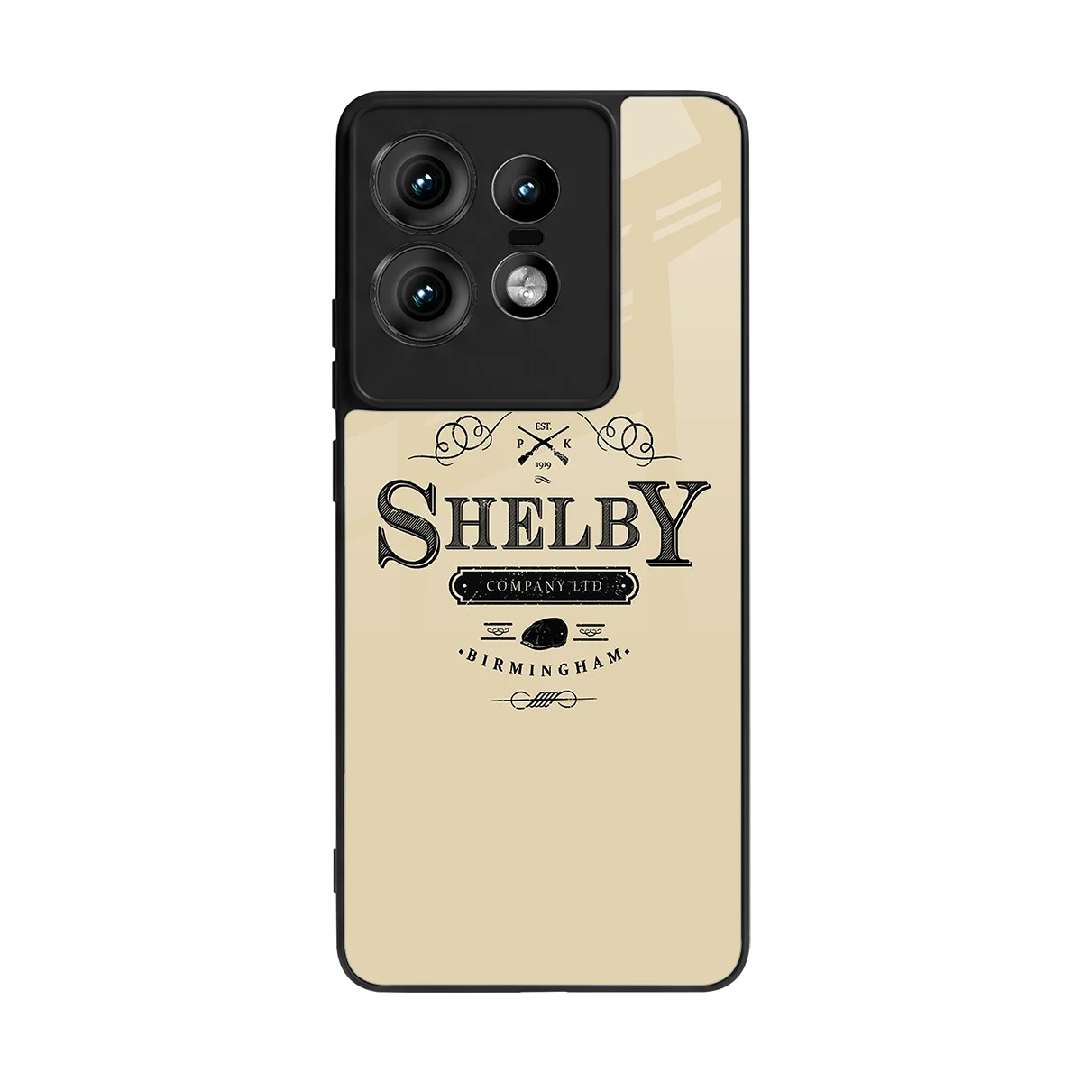 Shelby back phone cover | glass case for motorola edge 50 pro