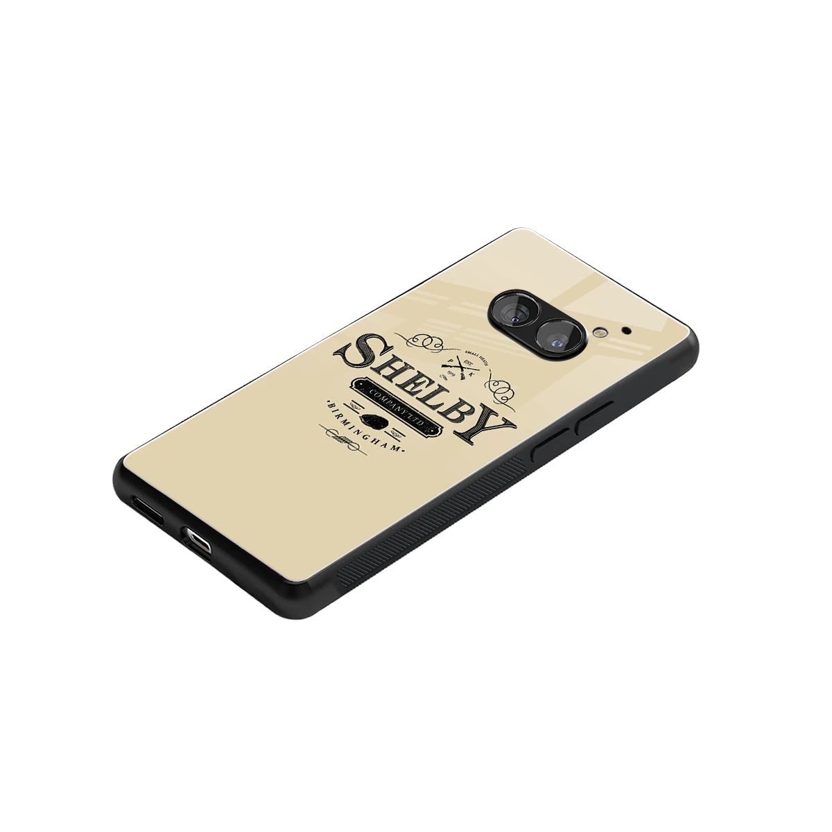 Shelby stylish phone case for nothing phone 2a | glossy glass and slim fit