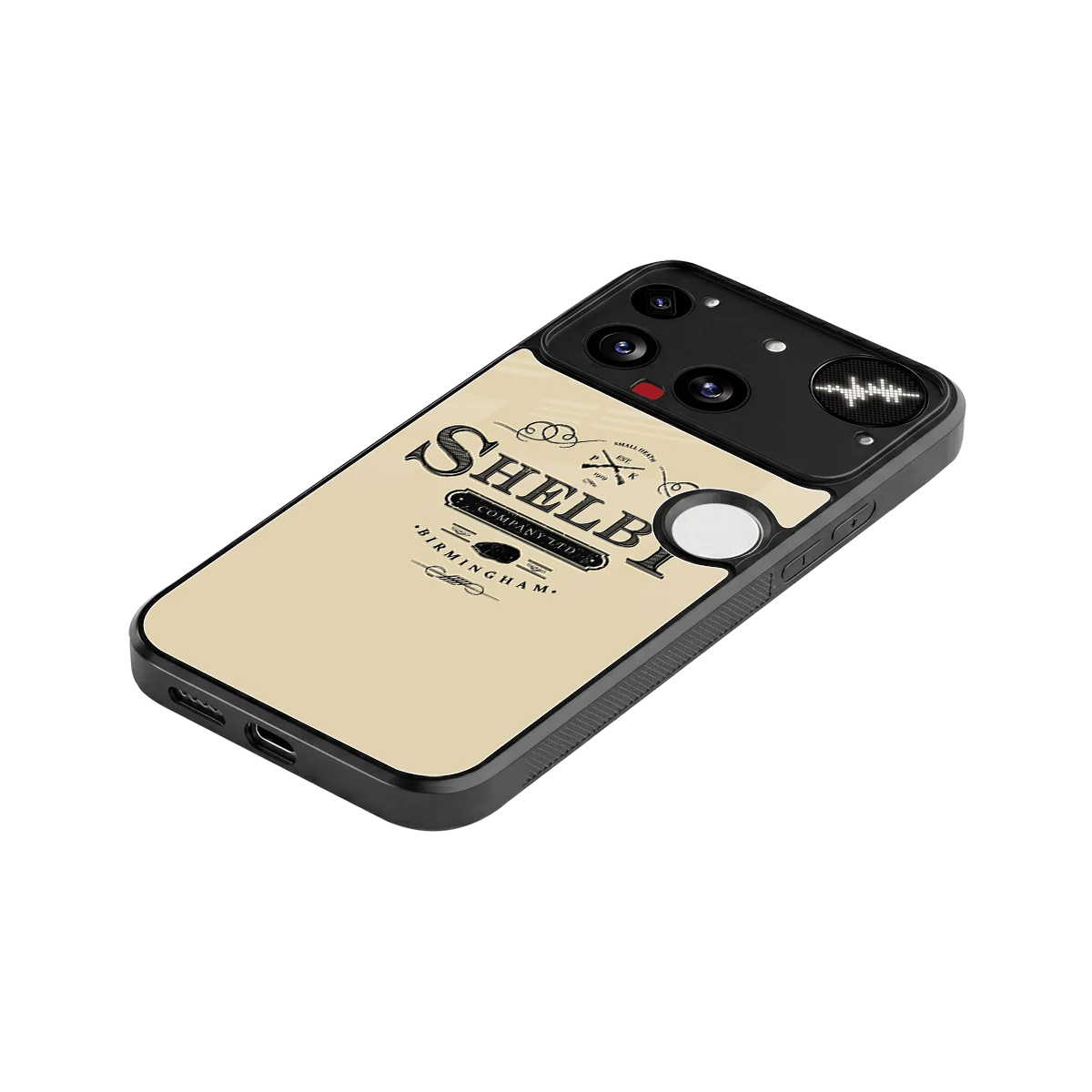 Shelby stylish phone case for nothing phone 3 | glossy glass and slim fit