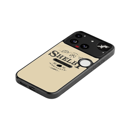 Shelby stylish phone case for nothing phone 3 | glossy glass and slim fit