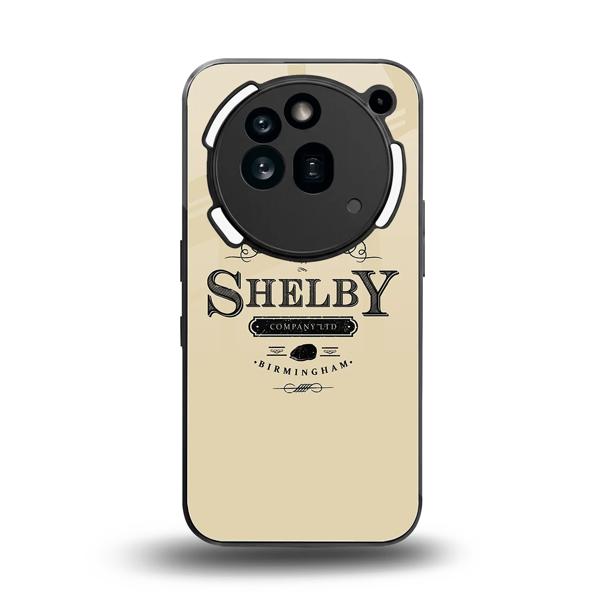 Shelby back phone cover | glass case for nothing phone 3a pro