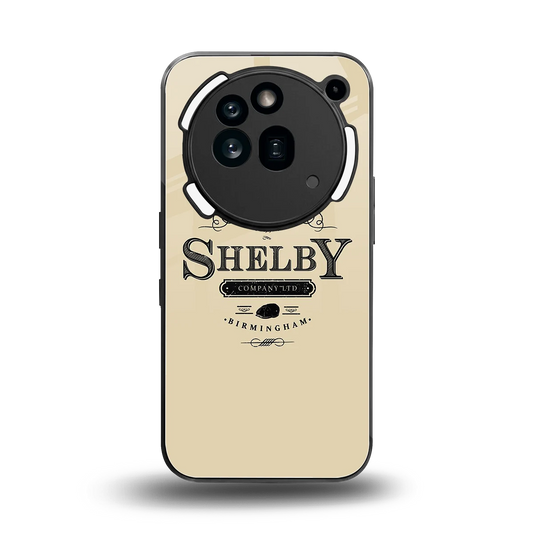 Shelby back phone cover | glass case for nothing phone 3a pro