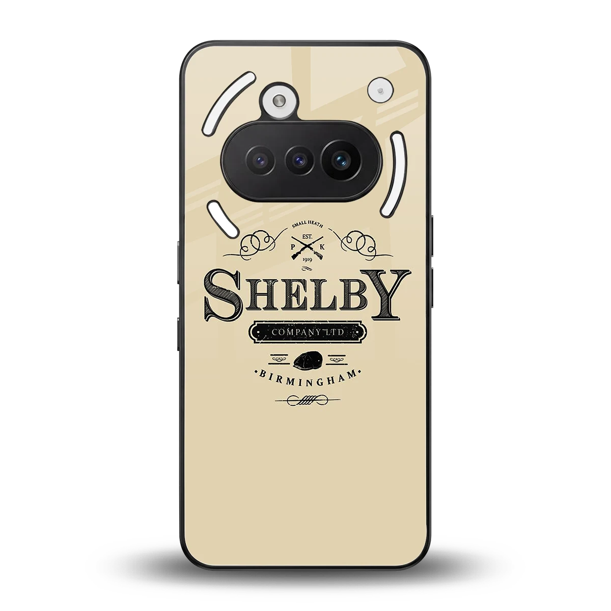 Shelby back phone cover | glass case for nothing phone 3a