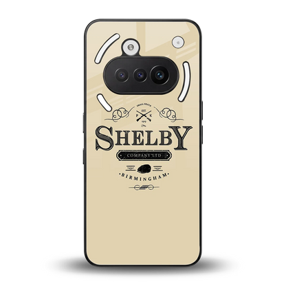 Shelby back phone cover | glass case for nothing phone 3a