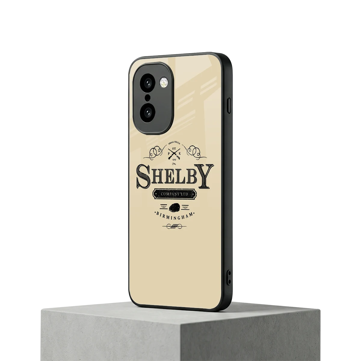 Shelby oneplus 15r mobile cover | shockproof glass phone case