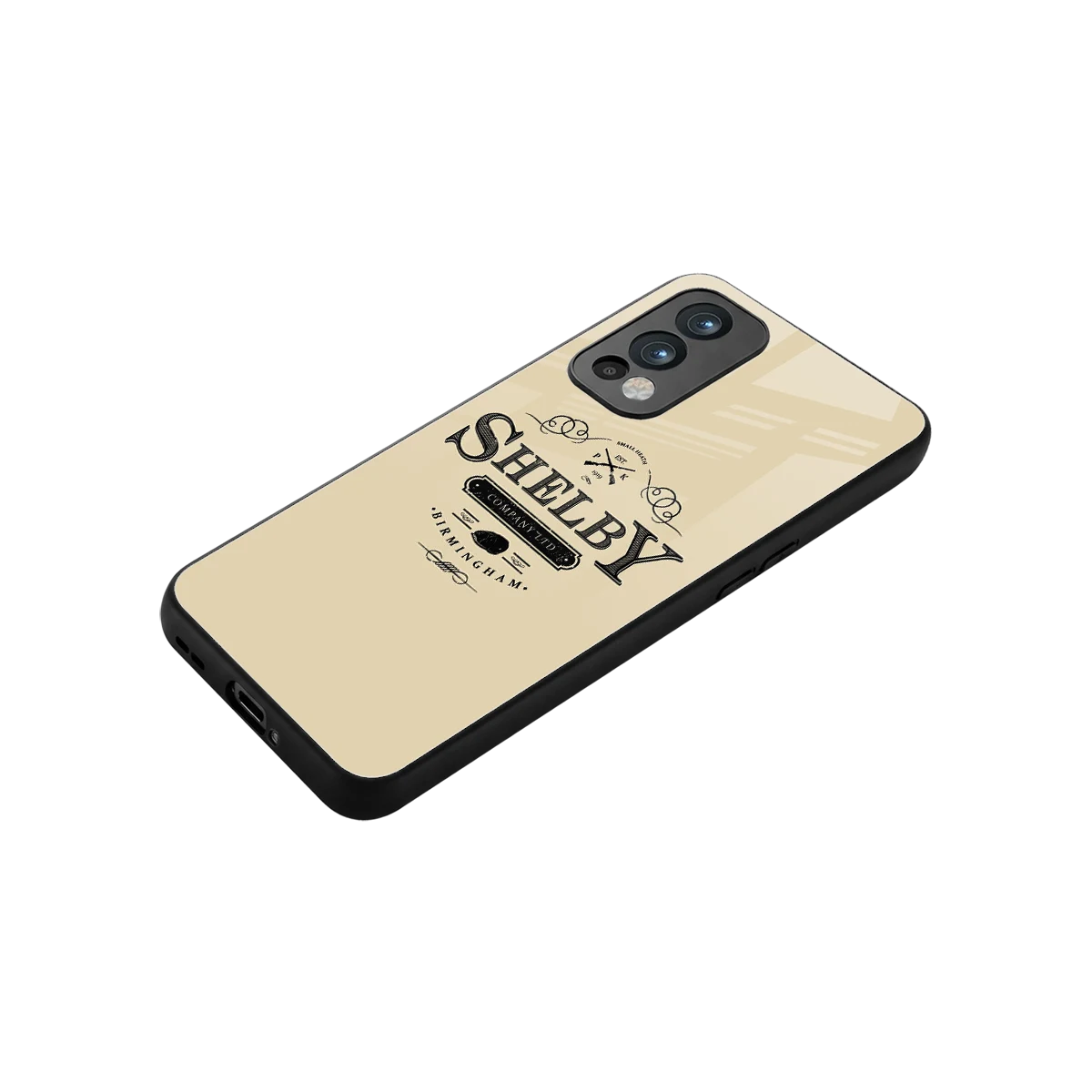 Shelby stylish phone case for oneplus nord 2 | glossy glass and slim fit