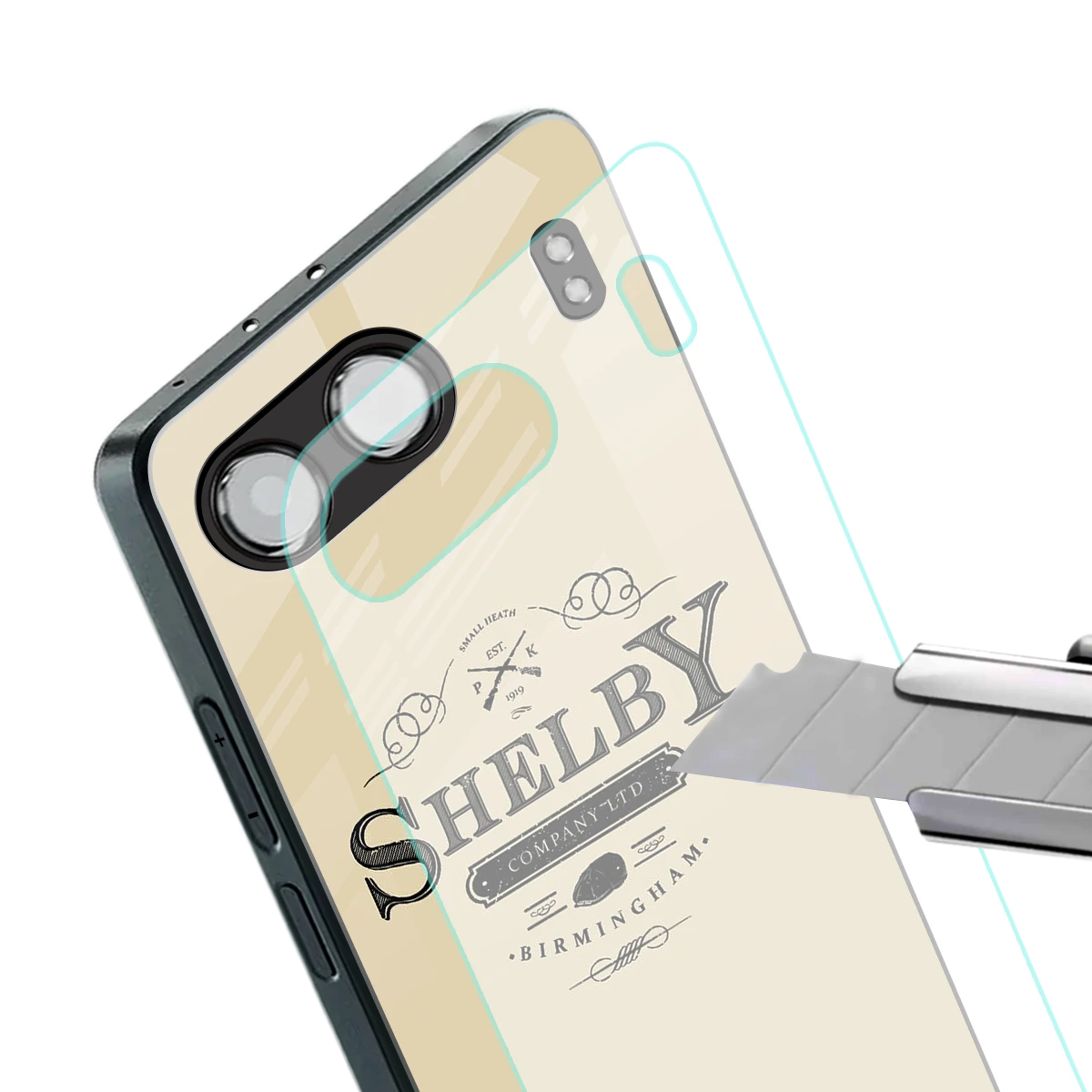 Shelby stylish phone case for oneplus nord 4 | glossy glass and slim fit