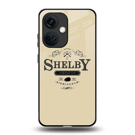Shelby back phone cover | glass case for oneplus nord ce 3