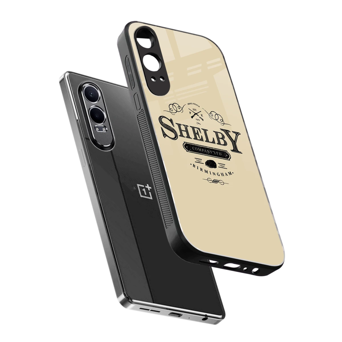 Shelby sleek oneplus nord ce 4 lite cover with tempered glass back and TPU edges