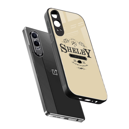 Shelby sleek oneplus nord ce 4 lite cover with tempered glass back and TPU edges