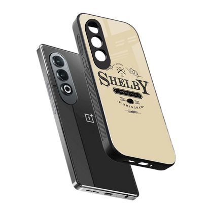 Shelby sleek oneplus nord ce 4 cover with tempered glass back and TPU edges