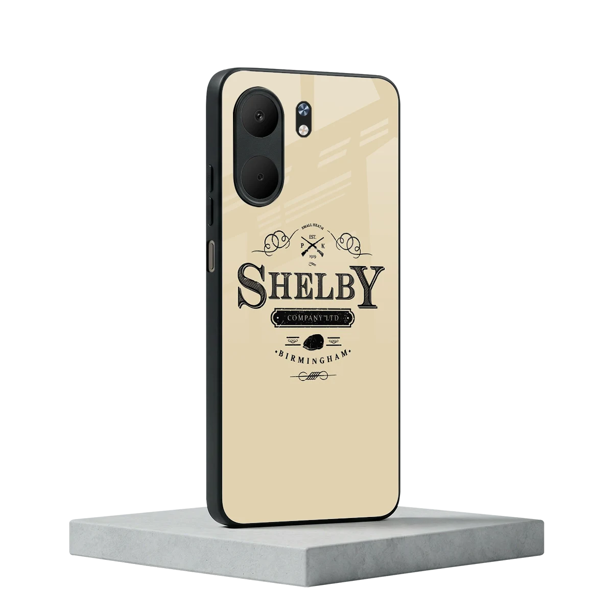 Shelby oppo a5x 5g mobile cover | shockproof glass phone case