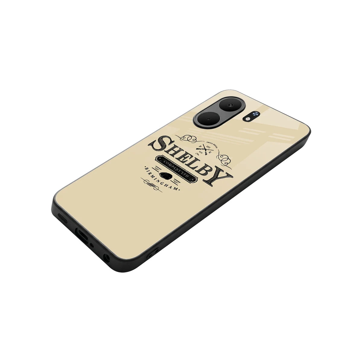 Shelby stylish phone case for oppo a5x 5g | glossy glass and slim fit