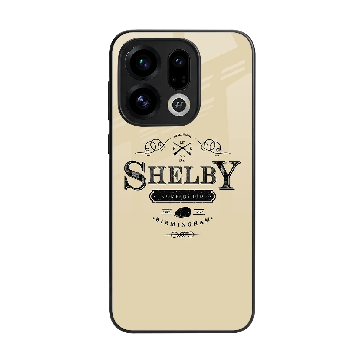 Shelby back phone cover | glass case for oppo find x9