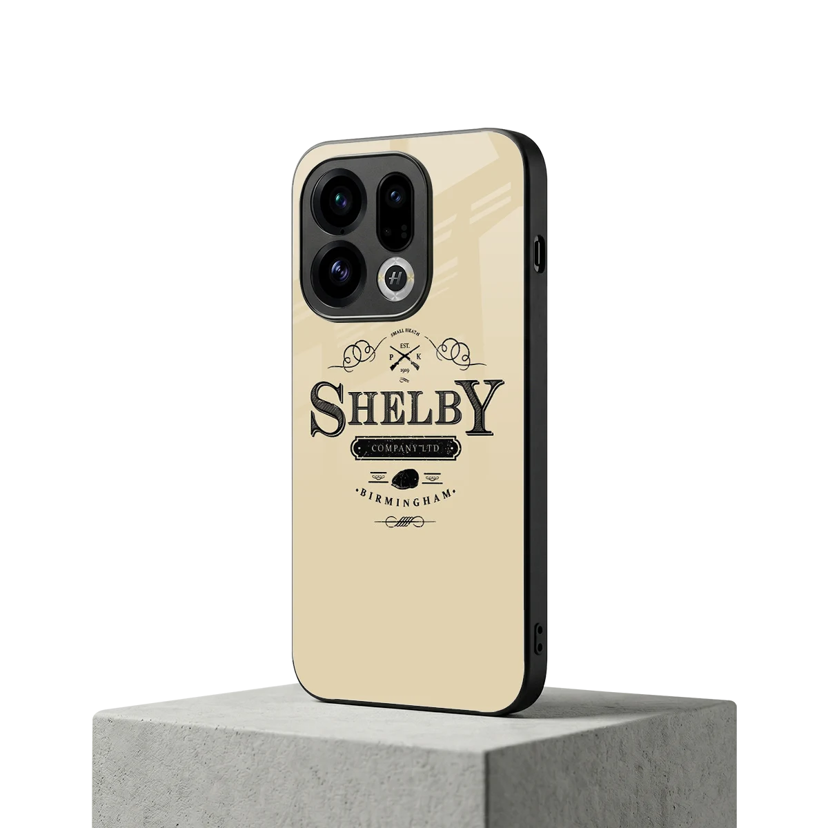 Shelby oppo find x9 mobile cover | shockproof glass phone case