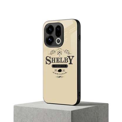 Shelby oppo find x9 mobile cover | shockproof glass phone case