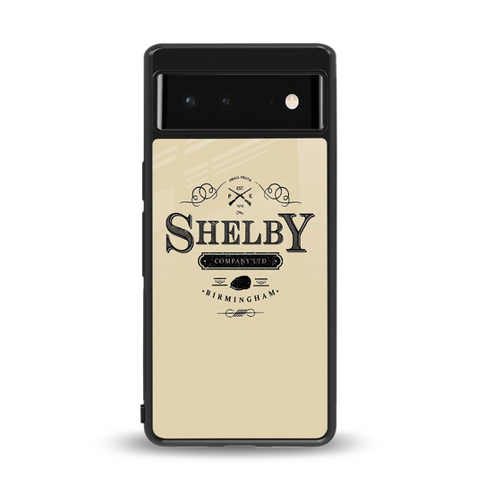 Shelby back phone cover | glass case for google pixel 6