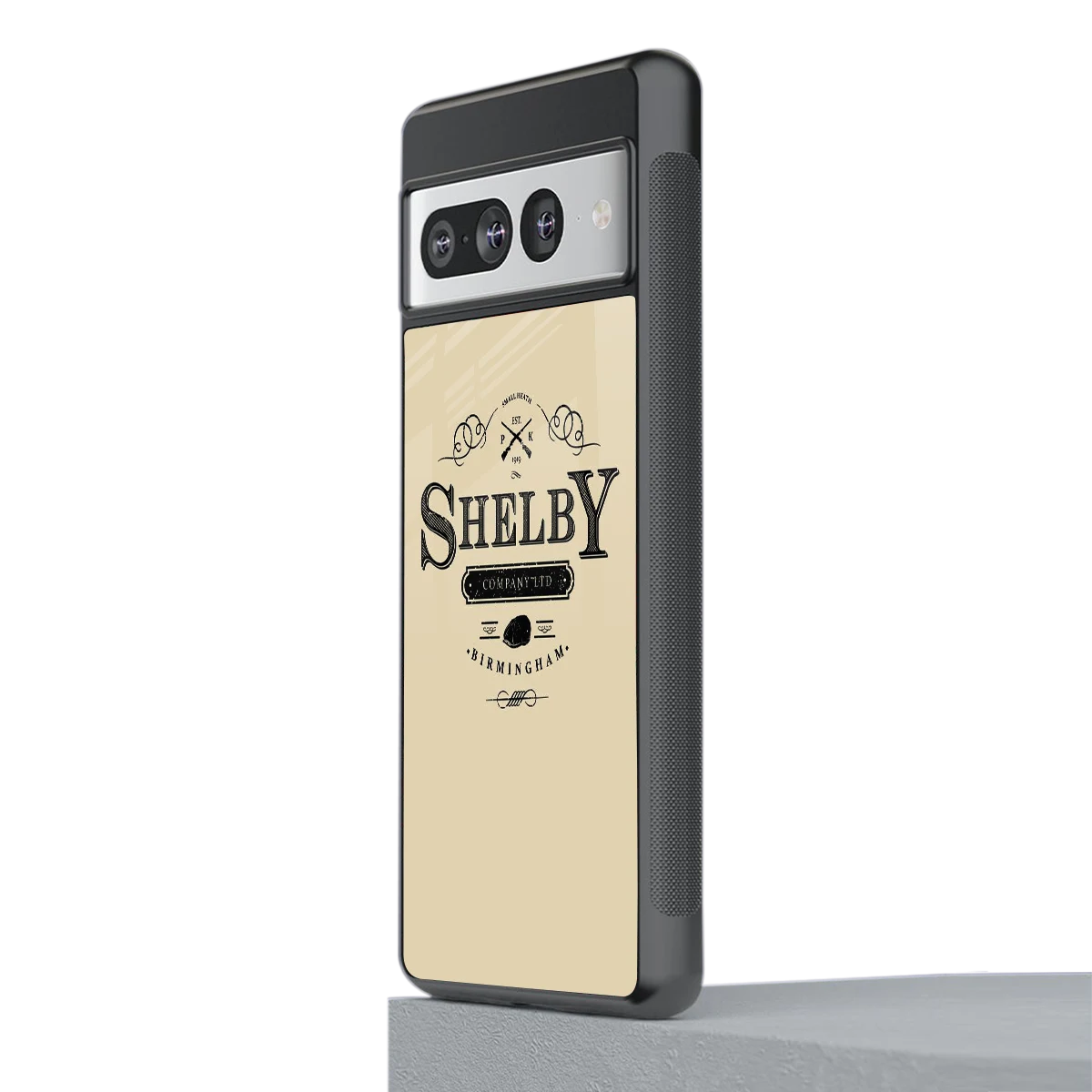 Shelby stylish phone case for google pixel 7 pro | glossy glass and slim fit